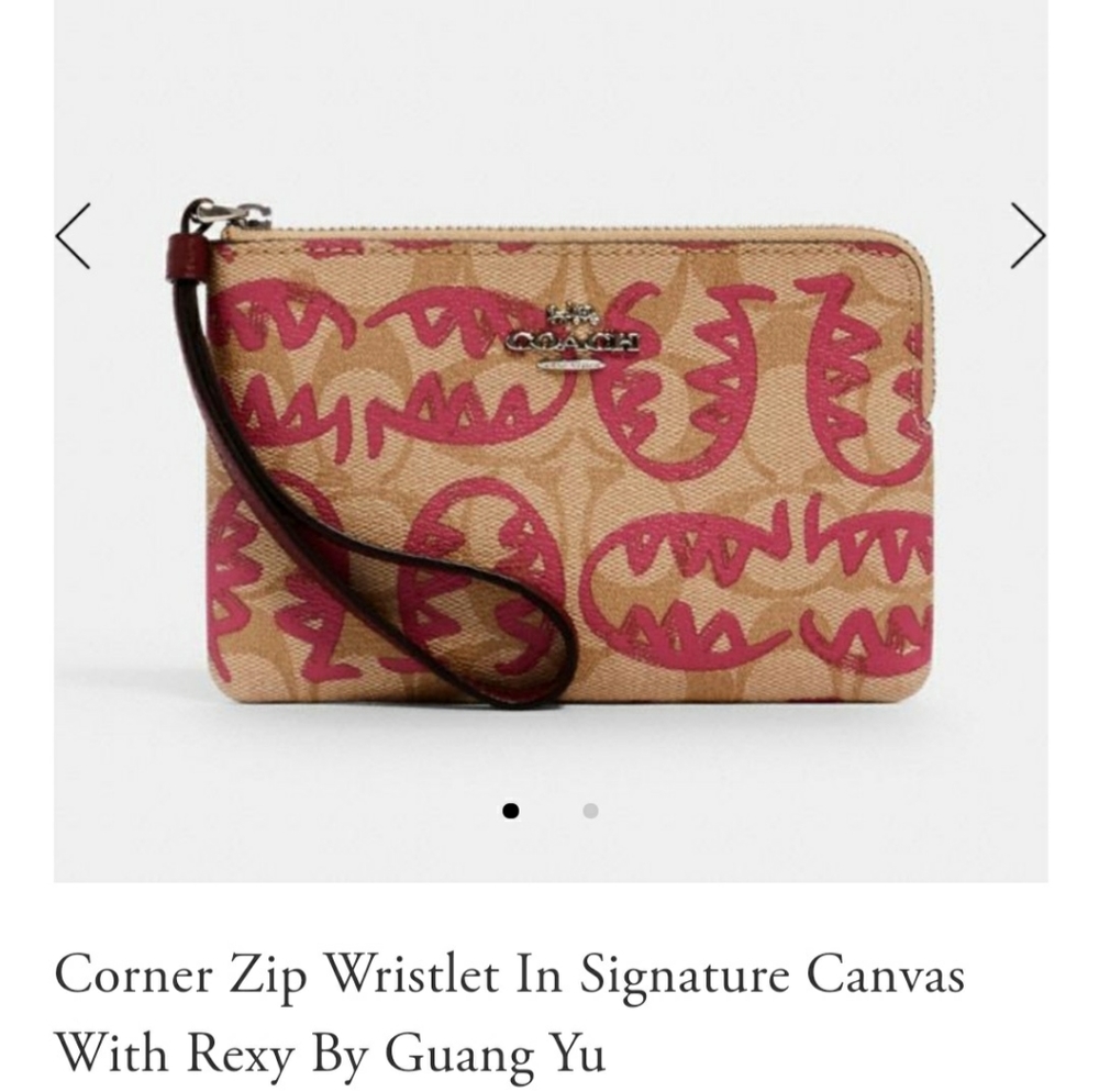 Coach wristlet special edition - Picture 2 of 7